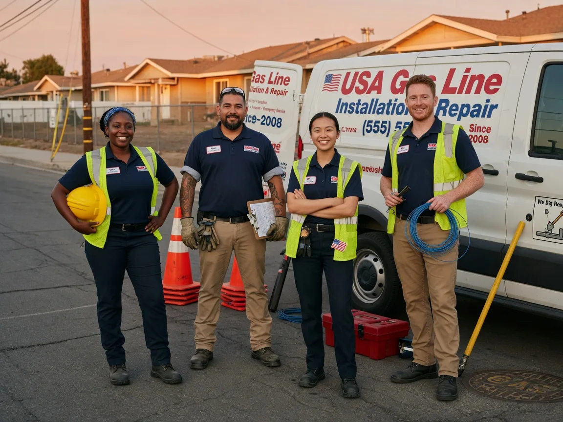 Gas Line Installation company in Russellville, TN